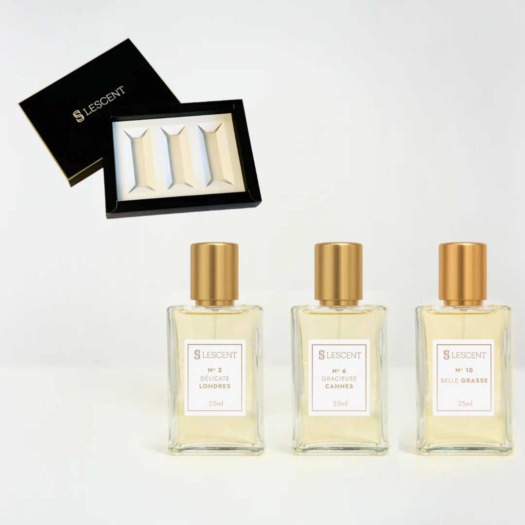Kit Caixa de Presente + Kit Trilogia Essencial: Nº 2 + Nº 6 + Nº 10 | 25ml