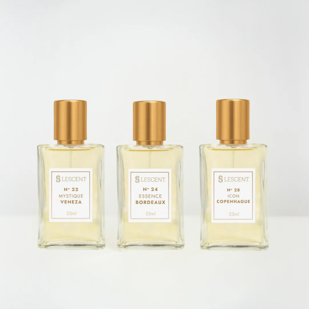 Kit Trilogia Hit Feminino Nº 22 + Nº 24 + Nº 28 | 25ml